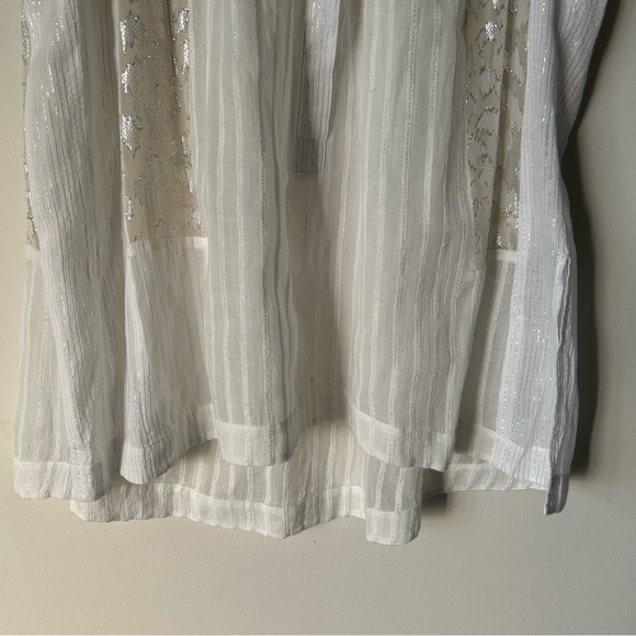 Rebecca Taylor | white sequins blouse - Picture 4 of 9